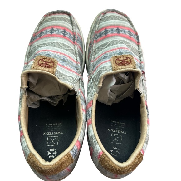 Twisted X Hooey Men’s Size 10 Slip On Western Loafers - Picture 10 of 12